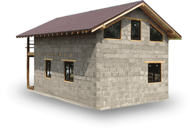 дом из арболитовых блоков